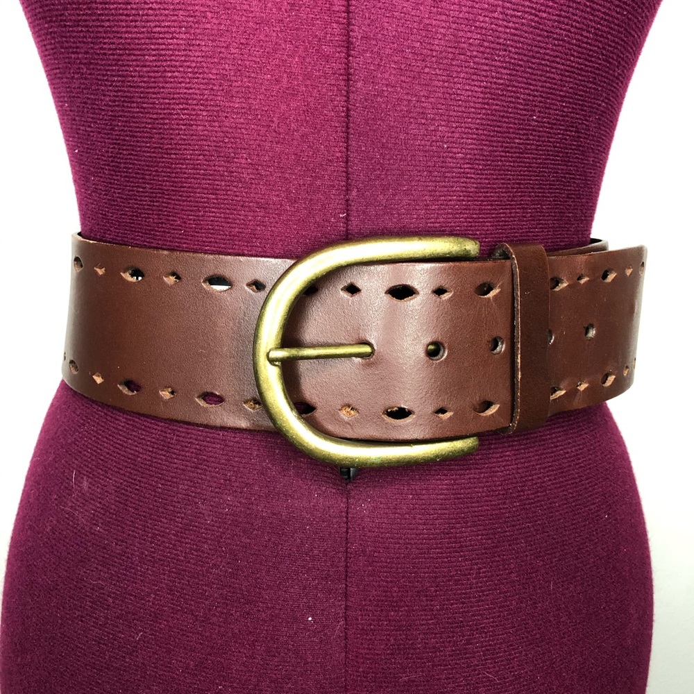 Linea Pelle vintage leather belt
